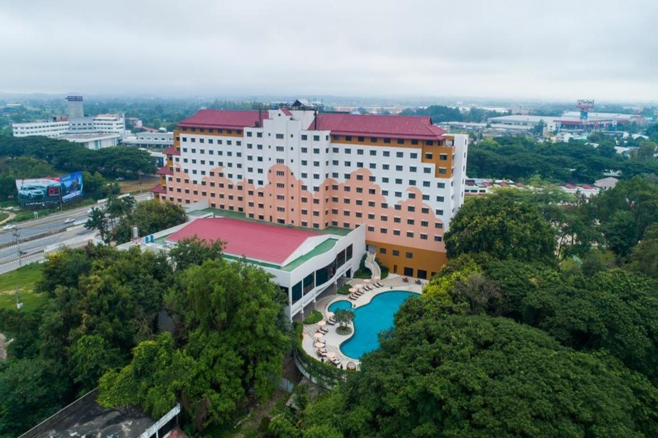 The Heritage Chiang Rai Hotel And Convention Экстерьер фото Aerial view of the hotel