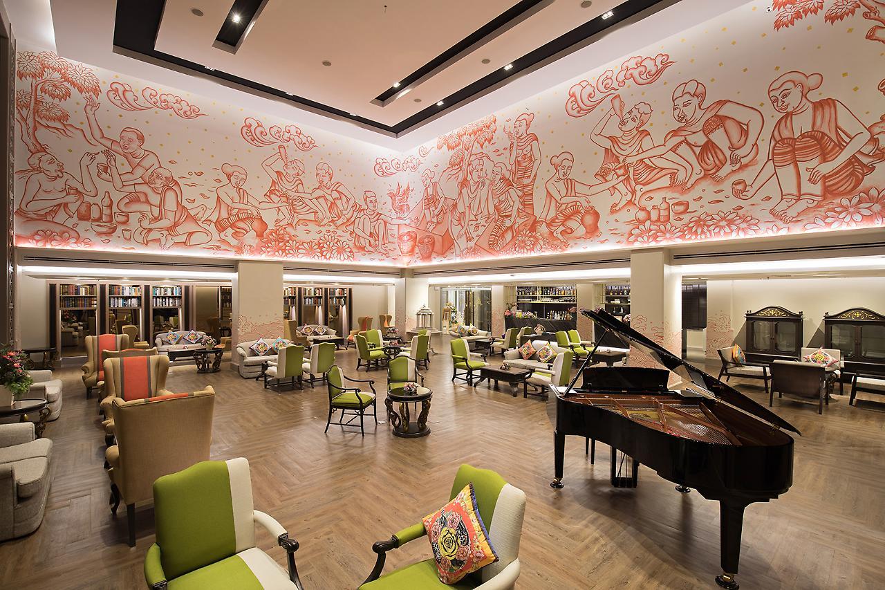 The Heritage Chiang Rai Hotel And Convention Экстерьер фото The Library